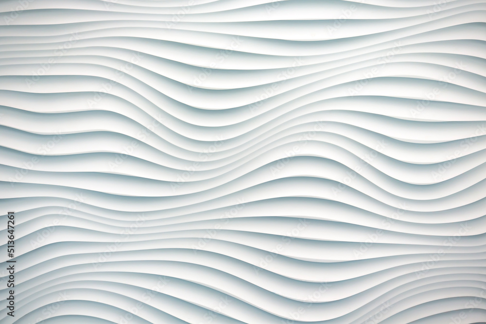 White dim relief panel in the form of waves creating seamless unending abstract background pattern. White dim relief panel in the form of waves creating seamless unending abstract background pattern.