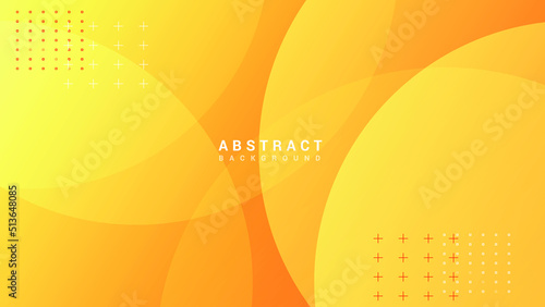 Yellow geometric pattern background. Trendy gradient Fluid shapes composition. Cool background design for banner, landing page, cover, UI, flare, posters. Abstract background. EPS 10