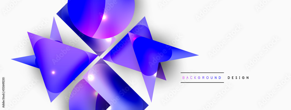 Minimal geometric abstract background. Primitive shapes composition backdrop. Trendy techno business template for wallpaper, banner, background or landing Minimal geometric abstract background. Primitive shapes composition backdrop. Trendy techno business template for wallpaper, banner, background or landing