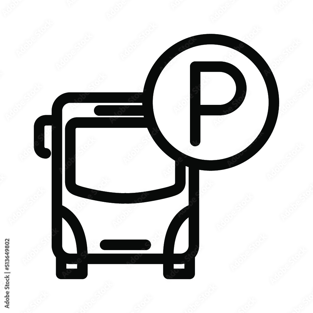 Bus Icon template Bus Icon template
