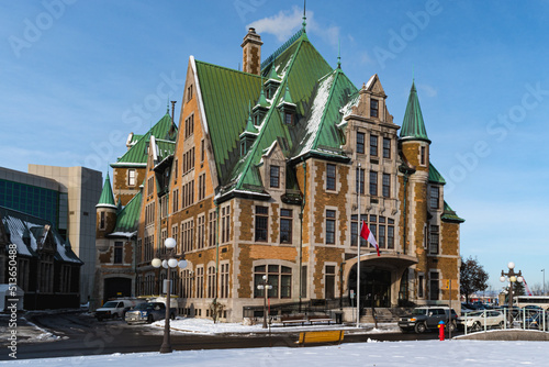 A beautiful train station