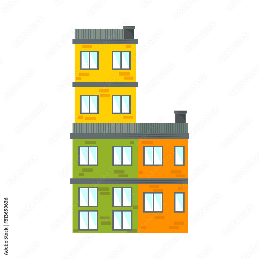 colored building urban