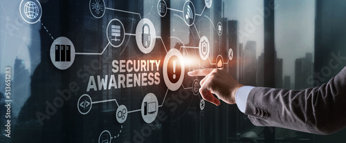 Fotografie Inscription Security Awareness