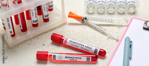Monkeypox virus samples, sy...