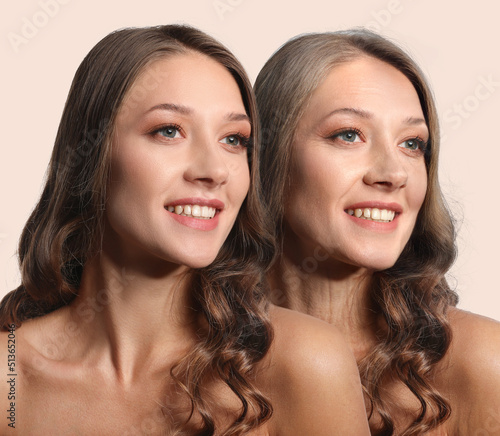 Portrait of beautiful young...