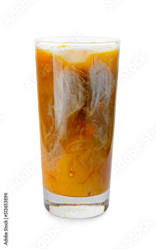 Glass of tasty cold brew co...