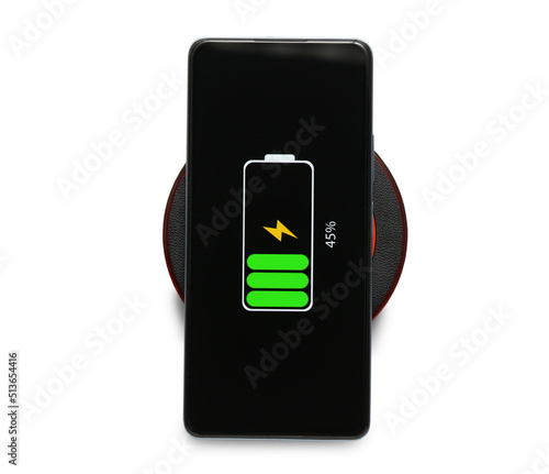 Modern mobile phone chargin...