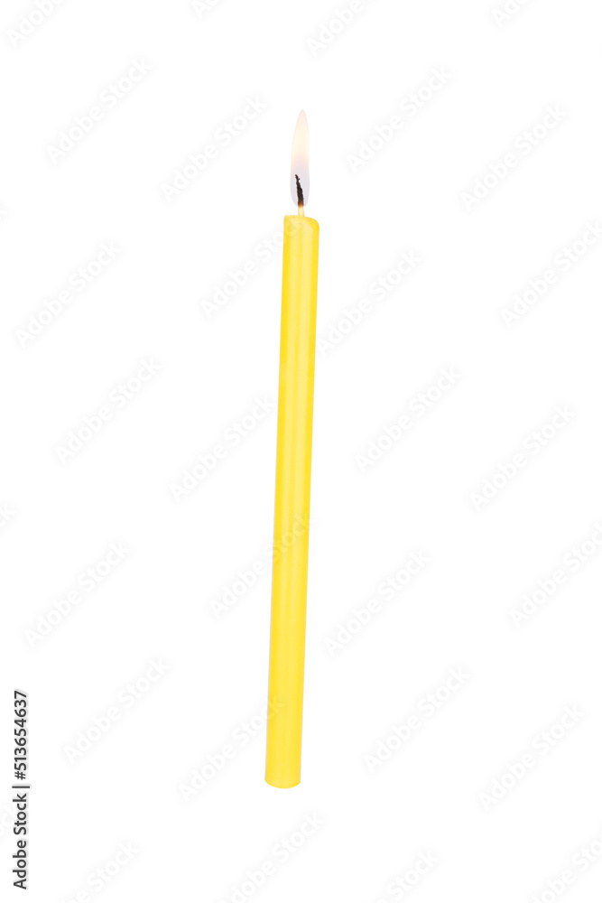 candle isolated on white background candle isolated on white background