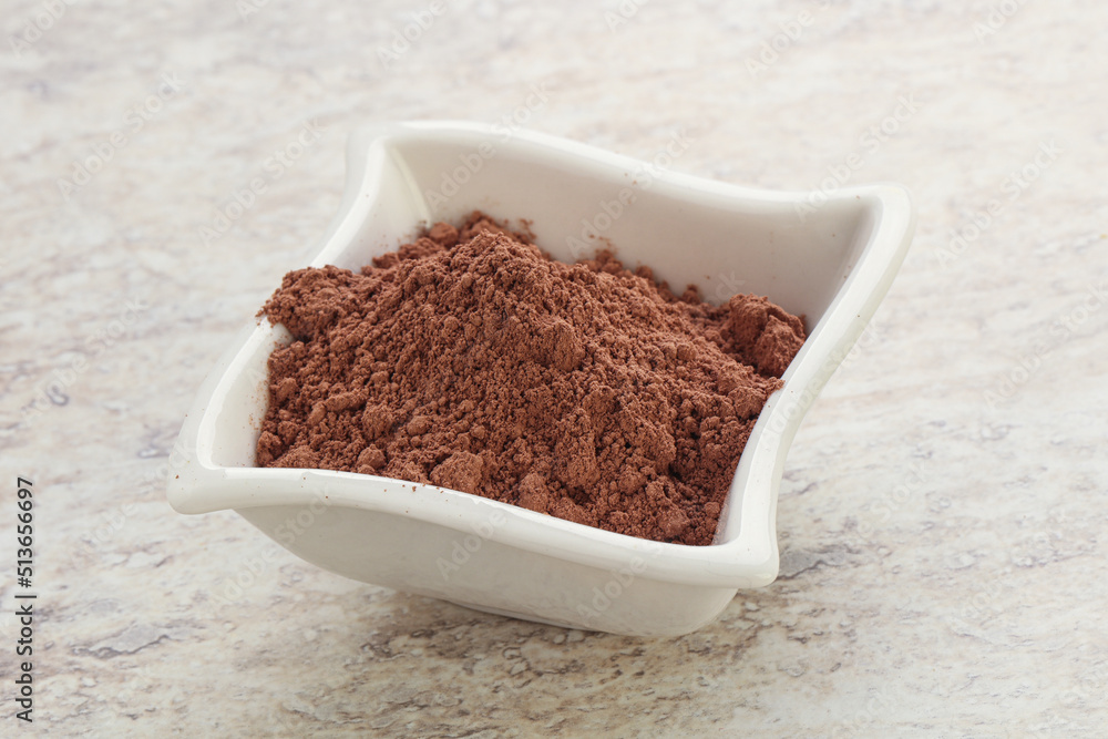 Natural organic cocoa powder for culinary Natural organic cocoa powder for culinary