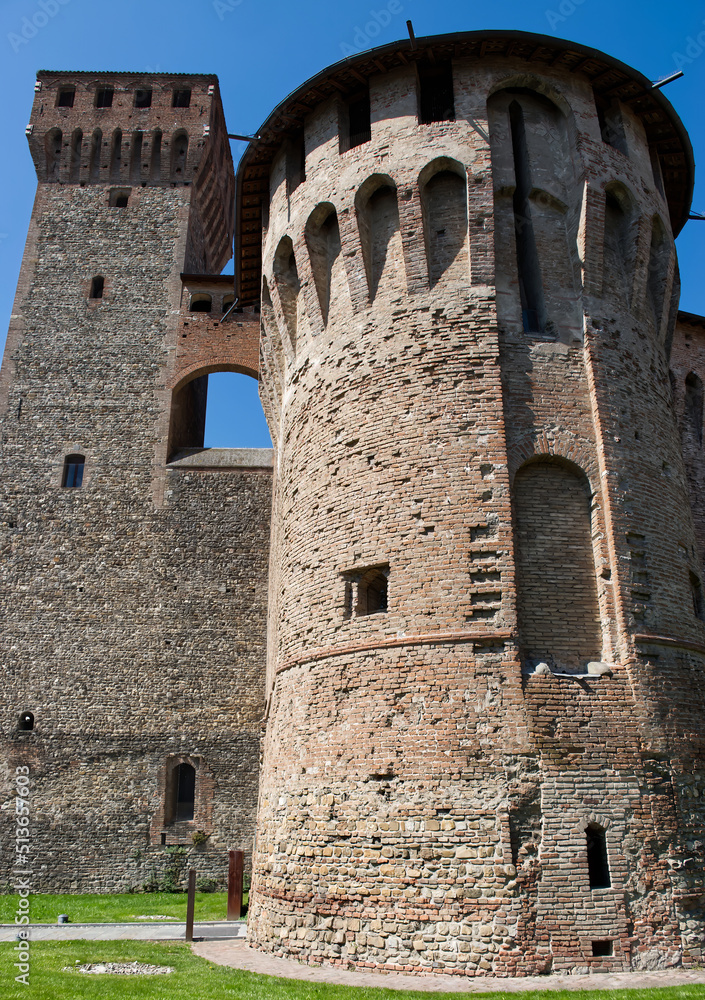 Ancient medieval Castle of Vignola, La Rocca di Vignola. Modena, Italy. Ancient medieval Castle of Vignola, La Rocca di Vignola. Modena, Italy.