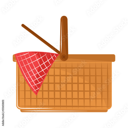 picnic open basket