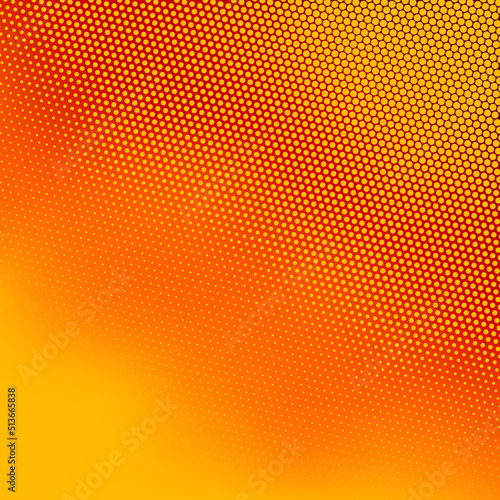 Abstract Modern Background with Halftone and Rainbow Gradient Color