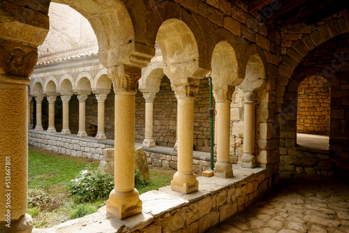 Ermita románica de Mur.Montsec d' Ares.Lleida.Cordillera pirenaica.Catalunya.España.