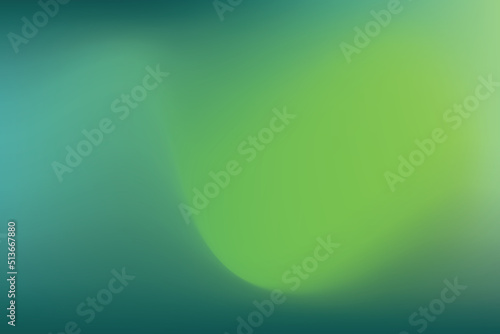 Wavy green poster with spots. Blur summer field. Ecology protection. Minimal banner. Vector stock illustration