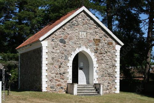 kleine Kapelle im Baltikum - kleine Kirche