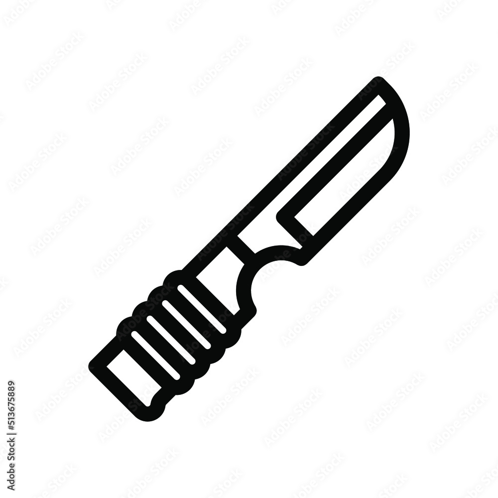 knife line icon illustration vector graphic knife line icon illustration vector graphic