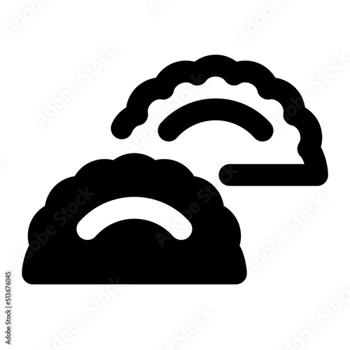 gyoza glyph icon