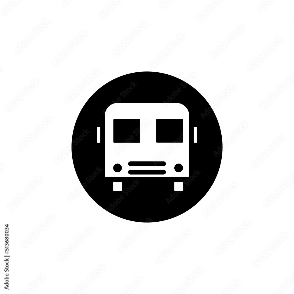 bus icon flat style trendy stylist simple bus icon flat style trendy stylist simple