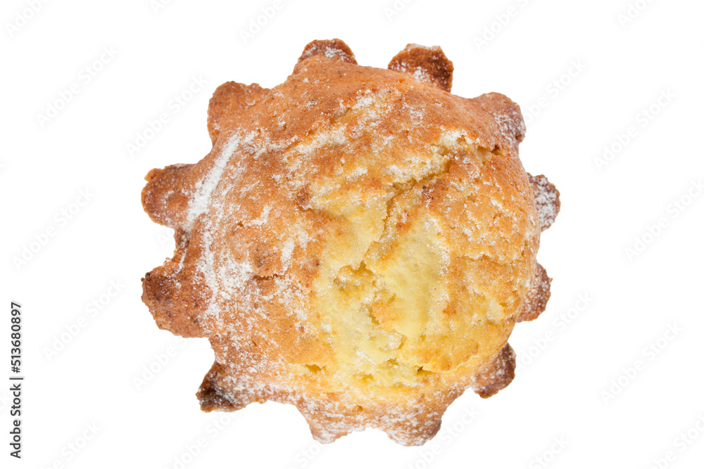 Muffin cake isolated Muffin cake isolated