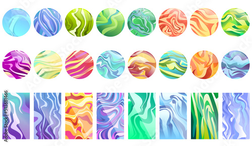 Epoxy resin icons set cartoon vector. Chemical glue. Adhesive bond