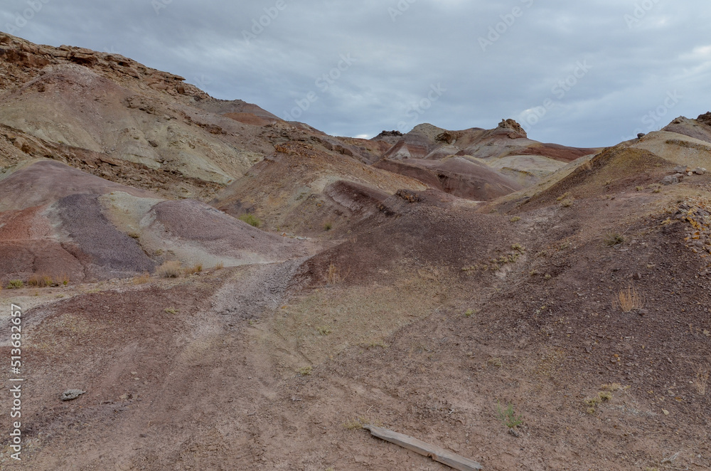 mud hills of southern Utah near Green River