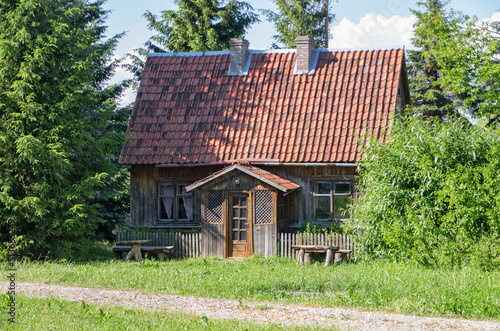 chatka na wsi