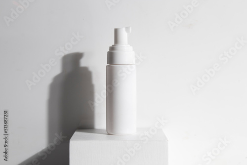 mockup tube bottle for skin care cosmetic summer sunscreen  product branding  cream lotion treatment