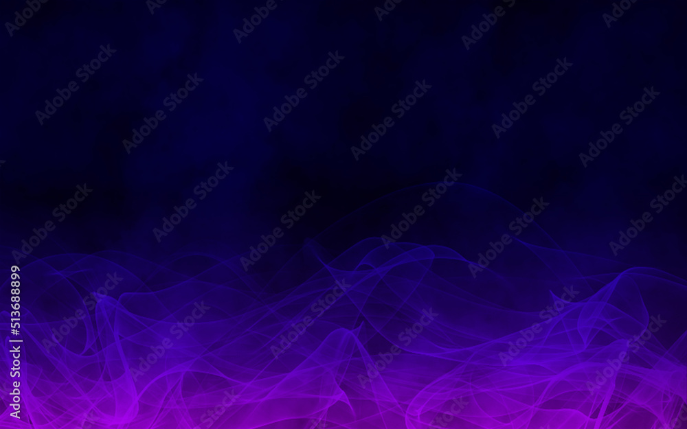 Purple smoke on a dark background