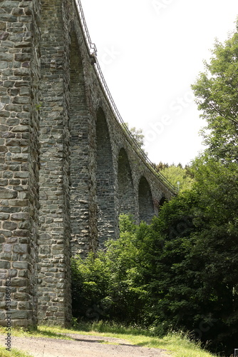 stone railway viaduct in the Jizera Mountains © Jitka