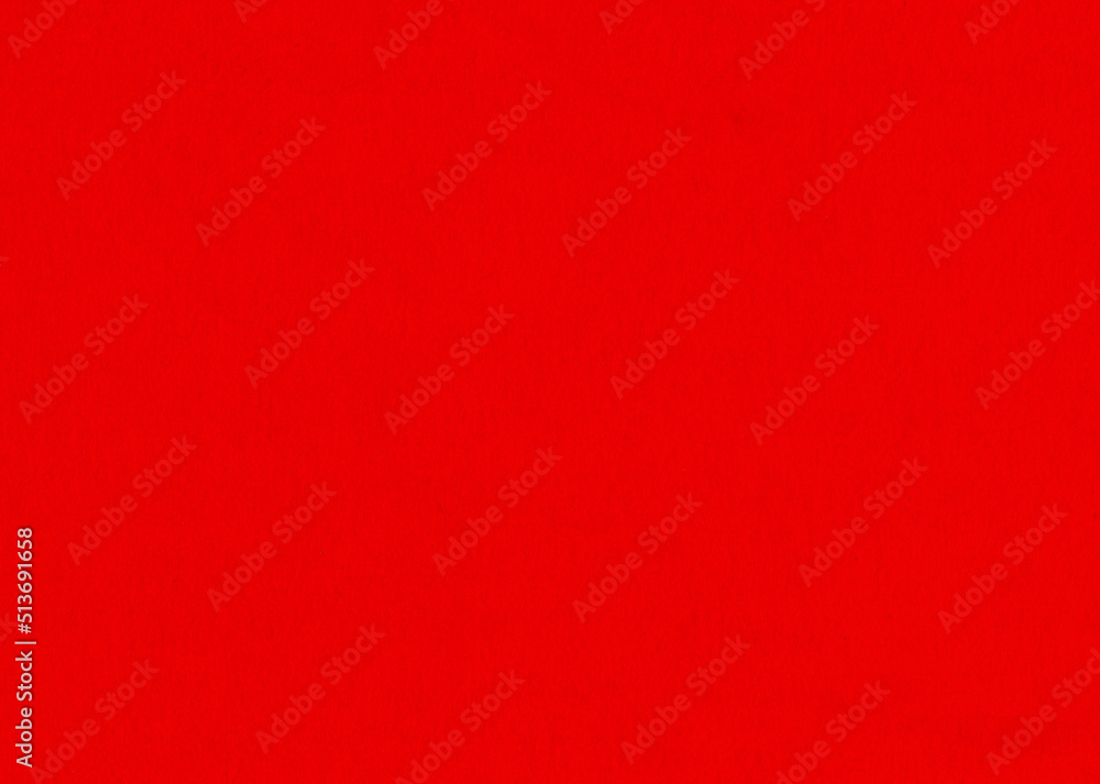 Large image of bright, neon, scarlet red uncoated paper texture background scan with fine grain fiber and dust particles smooth matt wallpaper with copy space for text Large image of bright, neon, scarlet red uncoated paper texture background scan with fine grain fiber and dust particles smooth matt wallpaper with copy space for text