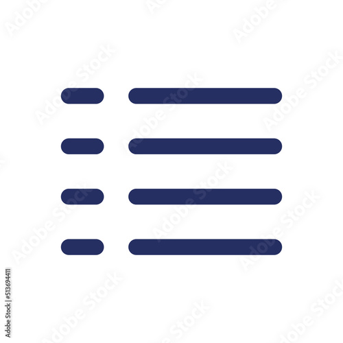 List black glyph ui icon. Personal wishlist. Items organization, classification. User interface design. Silhouette symbol on white space. Solid pictogram for web, mobile. Isolated vector illustration