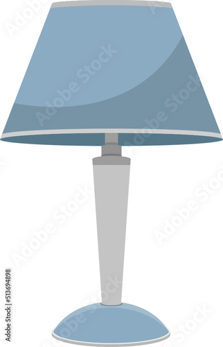 Table lamp clipart design illustration