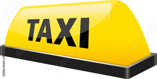 Taxi sign clipart design illustration