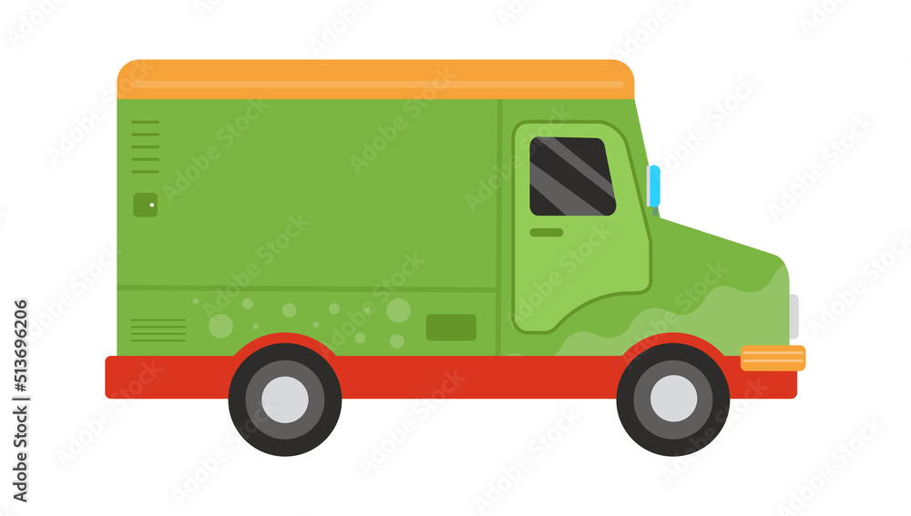 Cargo Truck icon. Vector illustration