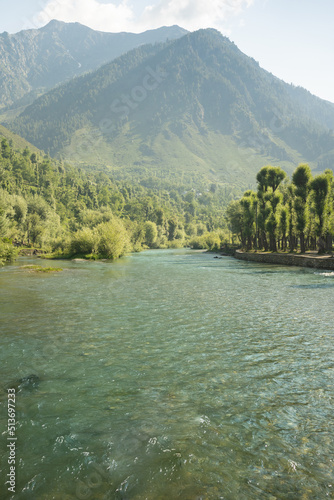 Pahalgam is a hill station 2740m above sea level. It is also known as Valley of the Shepherds where Lidder River flows through the picturesque valley. photo