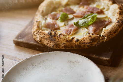 Fresh homemade italian pizza