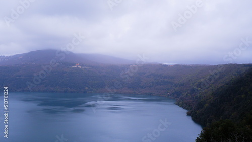 Fog on the lake 