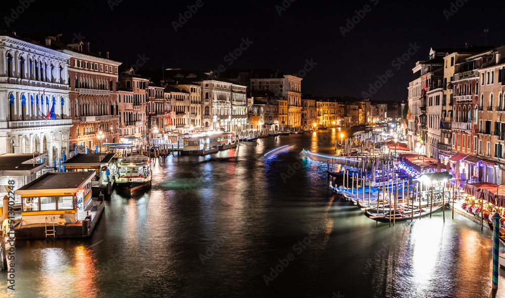Canal Grande by Night, Venice, Italy