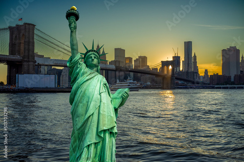 New York e Miss Liberty photo