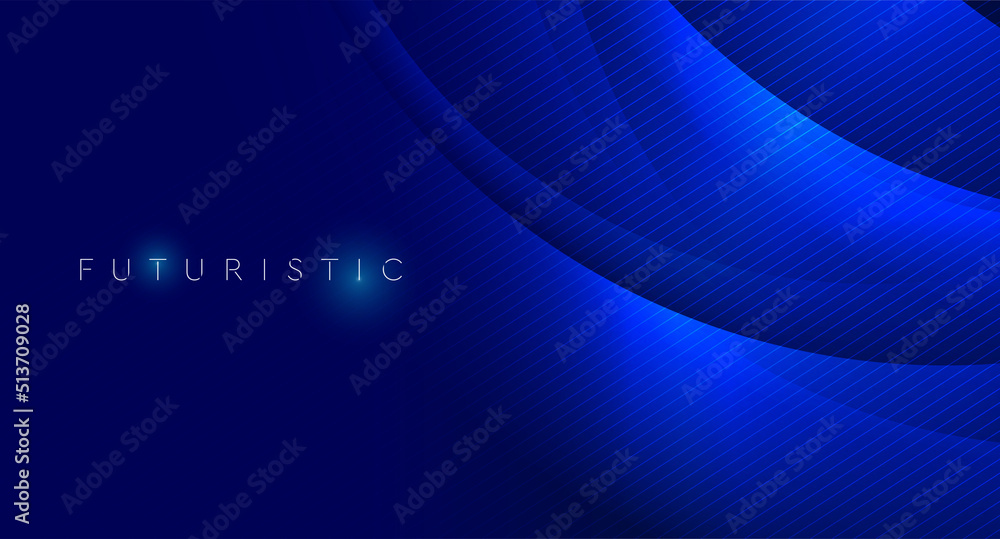 Dark blue glowing waves and lines abstract elegant background. Vector design Dark blue glowing waves and lines abstract elegant background. Vector design