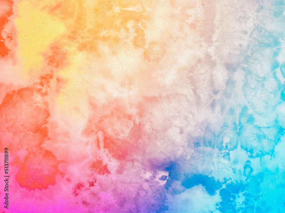 abstract watercolor gradient pink yellow blue on paper wallpaper backgrounds