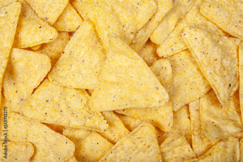 image of salt nachos background