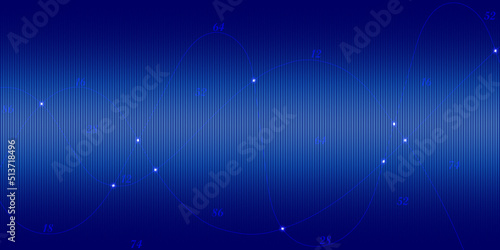 Abstract technology big data background concept. Modern futuristic technology background, Hi tech digital connect, communication, high technology concept background.