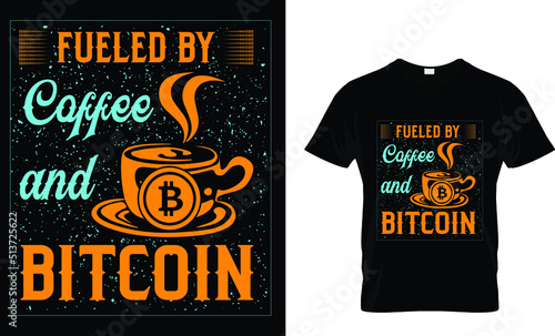 cryptocurrency T-Shirt Design Template