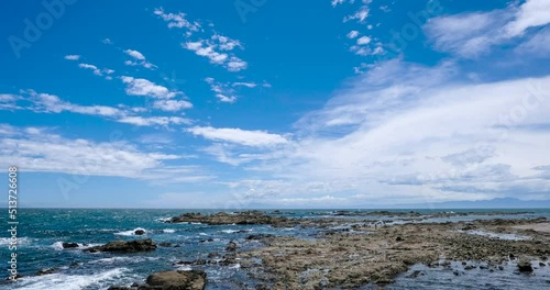 夏のイメージ「芝崎海岸」
