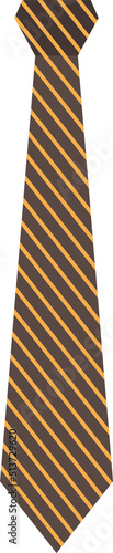 Neck tie clipart design illustration