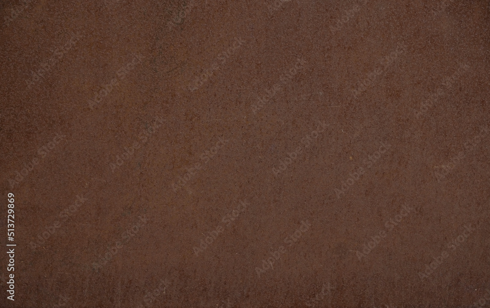 Fototapeta premium Metal corroded texture, selective focus. Dark worn rusty metal textured background. Vintage effect. Rusty iron surface background with scratches and cracks.
