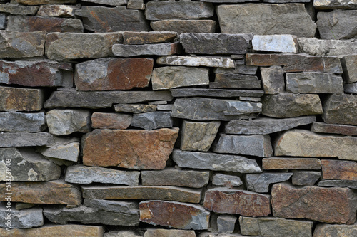 Walls made of stone , stone background.