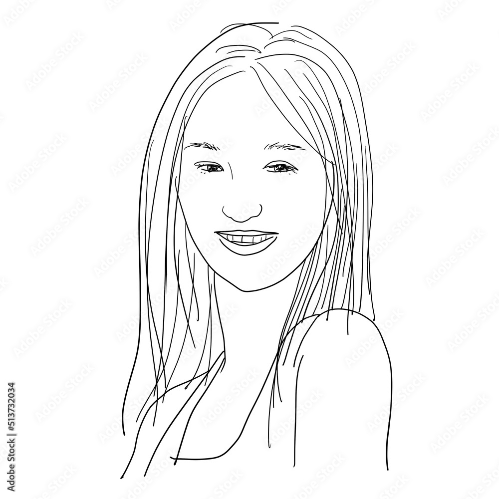 Fototapeta premium portrait of a girl