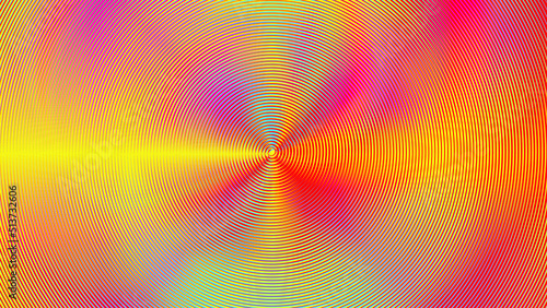 Glitch distorted geometric background . Modern art design . Noise destroyed glitched poster . Trendy defect error background with speed lines . Glitched artwork  .Hologram effect .vector 